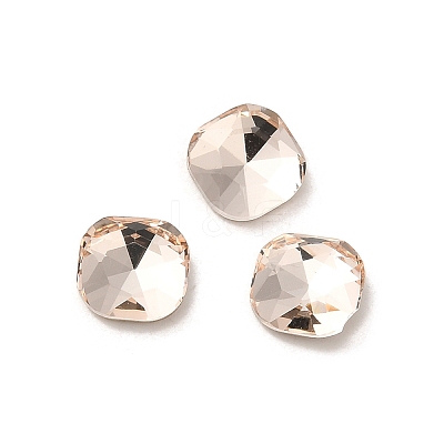Glass Rhinestone Cabochons RGLA-P037-07B-D261-1