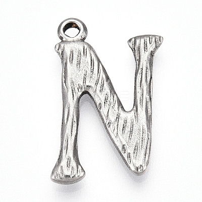 304 Stainless Steel Pendants STAS-N117-01P-N-1