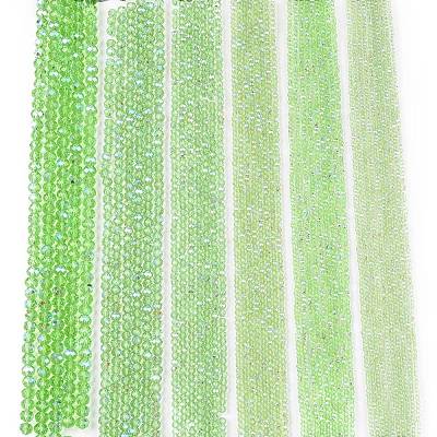 Electroplate Glass Beads Strands EGLA-A044-T8mm-L09-1
