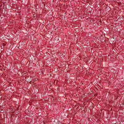 6/0 Transparent Inside Colours Glass Seed Beads SEED-N006-003K-1