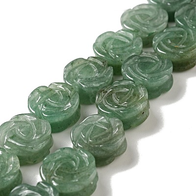 Natural Green Aventurine Beads Strands G-D475-01I-1