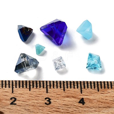 Opaque & Transparent Glass Beads GLAA-G109-01J-1