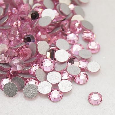 Glass Flat Back Rhinestone RGLA-C002-SS34-223-1
