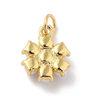 Rack Plating Brass Pendants KK-A160-23G-1