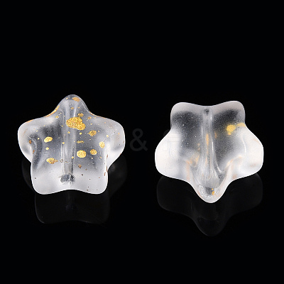 Spray Painted Glass Beads LS-GLAA-R211-04-F03-1