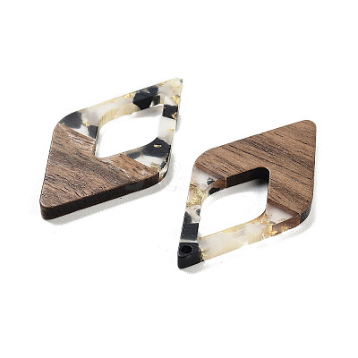 Walnut Wood Pendants FIND-Z050-02K-1