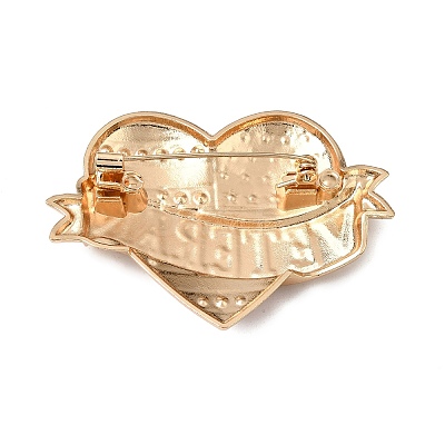 Independence Day Alloy Rhinestone Brooches for Backpack Clothes AL-CBA94E1-03-1