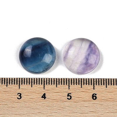 Natural Colorful Fluorite Cabochons X-G-I370-06B-1
