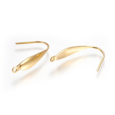 304 Stainless Steel Earring Hooks X-STAS-P227-36G-1