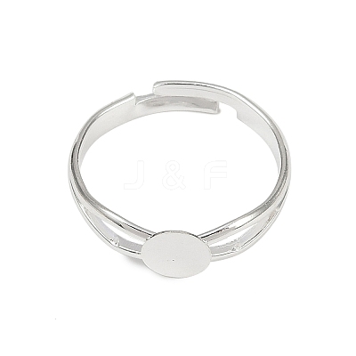 Brass Ring Components KK-C3044-6mm-S-NF-1
