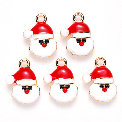 Alloy Enamel Pendants X-ENAM-S121-002-1