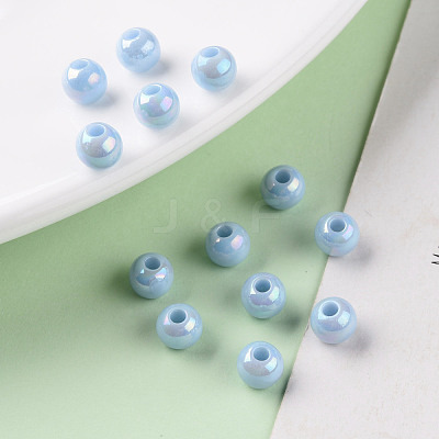 Opaque Acrylic Beads MACR-S370-D6mm-SS2113-1