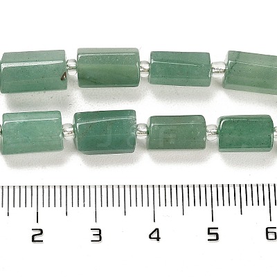 Natural Green Aventurine Beads Strands G-G068-A33-01-1