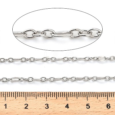 304 Stainless Steel Curb Chains CHS-B009-02A-P-1