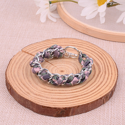 4 Colors Flat Polyester Elastic Cord EC-TA0001-03A-1