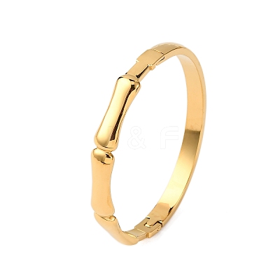 304 Stainless Steel Bangles BJEW-G749-07G-1