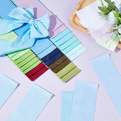 36Pcs 18 Colors Cotton Ribbon DIY-WH0542-52-1