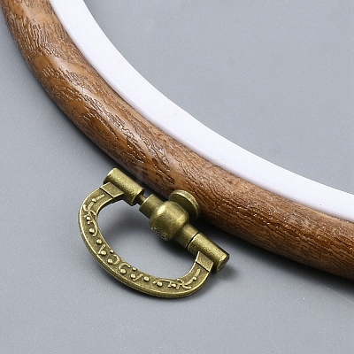 PVC Embroidery Hoops TOOL-WH0155-253A-1