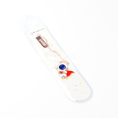 Zinc Alloy Bookmarks AJEW-TAC0027-09-1