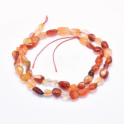 Natural Carnelian Beads Strands G-G765-52-1
