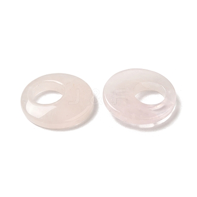 Natural Rose Quartz Pendants G-T122-76D-1