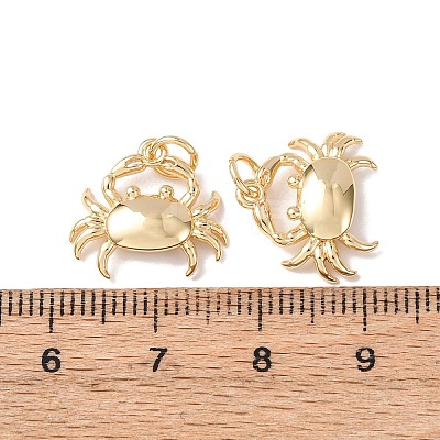 Brass Pendants KK-C143-46G-G01-1