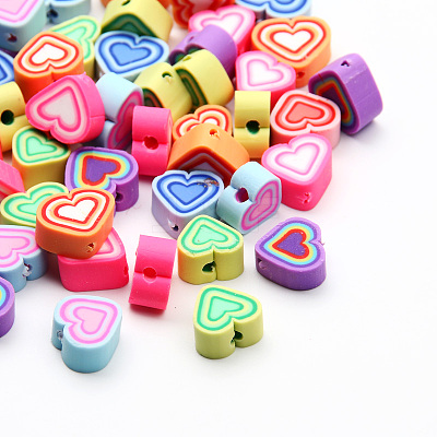 Handmade Polymer Clay Beads CLAY-CJ0001-47-1