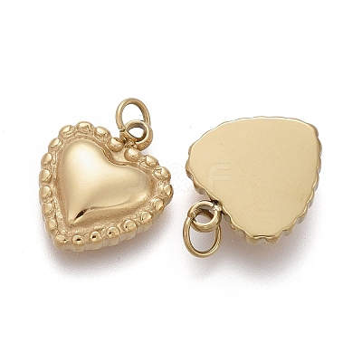 Ion Plating(IP) 304 Stainless Steel Charms LS-STAS-F256-030G-1