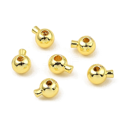 Brass Crimp Beads KK-Z030-16A-G-1