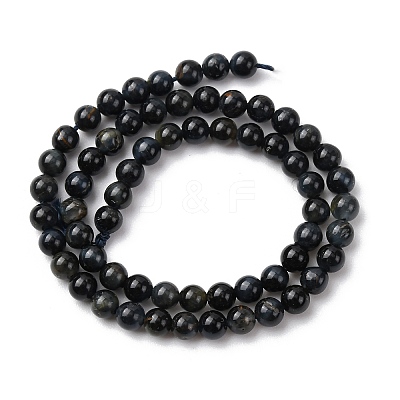 Natural Blue Tiger Eye Beads Strands G-Z116-A08-3mm-1