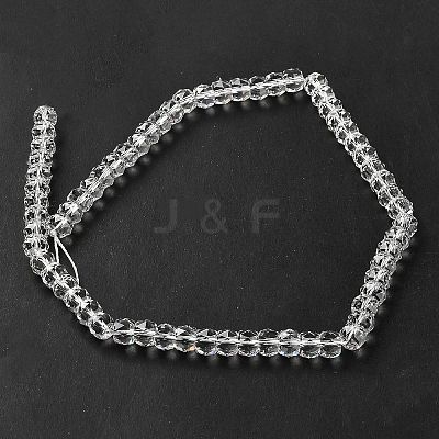 Transparent Glass Beads Strands EGLA-K071-01H-1
