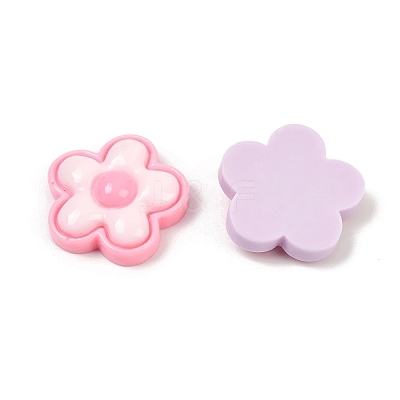 Opaque Resin Enamel Cabochons CRES-D308-12-1