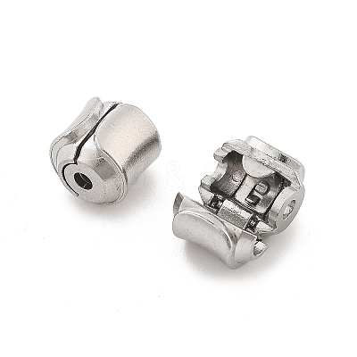304 Stainless Steel European Style Clasps STAS-M112-04P-04-1