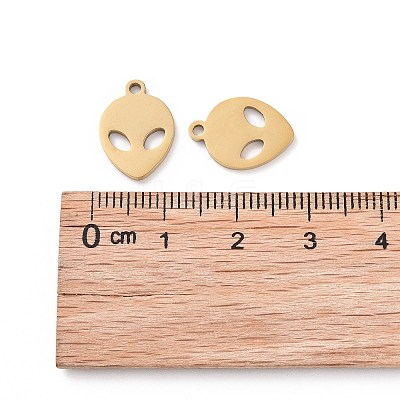 201 Stainless Steel Laser Cut Pendants STAS-S105-T903-2-1
