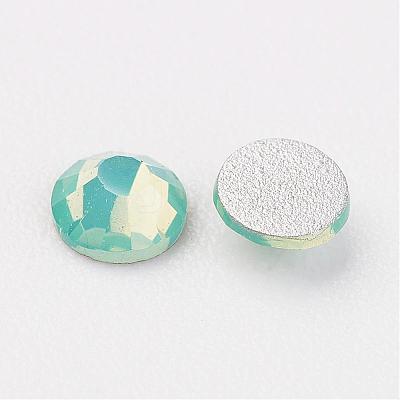 Glass Flat Back Rhinestone Cabochons G-P261-01-6#-1