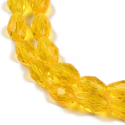 Transparent Glass Beads Strands EGLA-N013-T10mm-D04-1