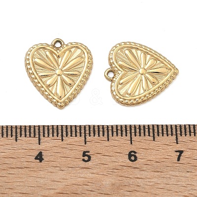 304 Stainless Steel Pendants STAS-L022-578G-1