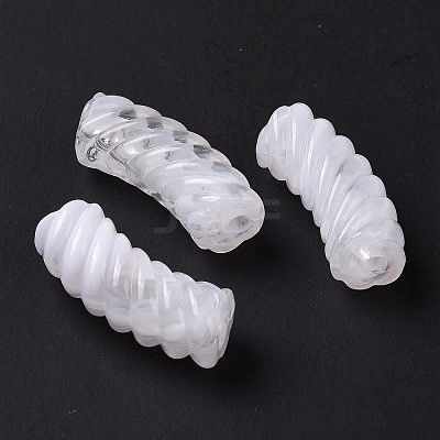 Two Tone Opaque Acrylic Beads OACR-A016-06H-1