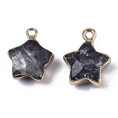 Natural & Synthetic Mixed Gemstone Pendants G-N326-36-1