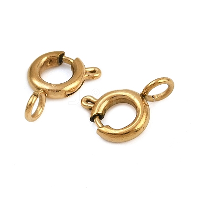 304 Stainless Steel Spring Ring Clasps STAS-B095-05B-G-1