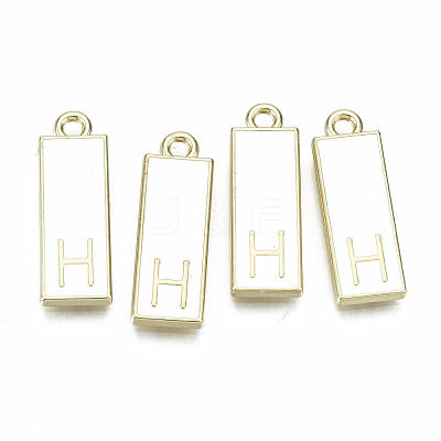 Alloy Enamel Pendants ENAM-T012-01H-RS-1