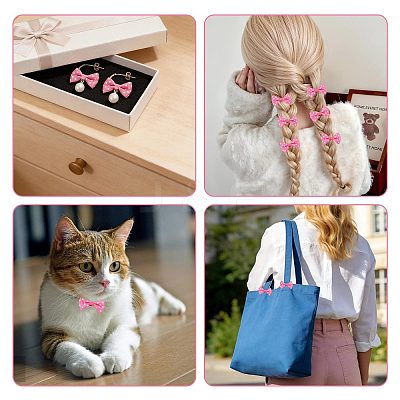120Pcs Polyester Ornament Accesories DIY-CA0008-43B-1