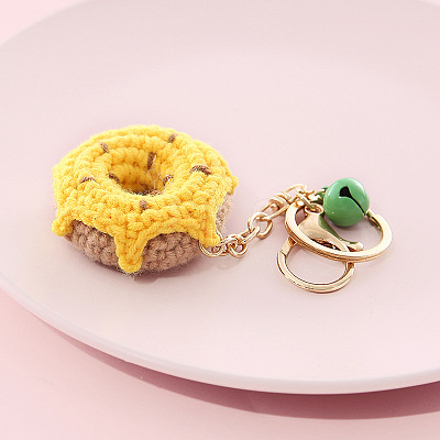 Cotton Crochet Food Keychain KEYC-PW0002-108I-1