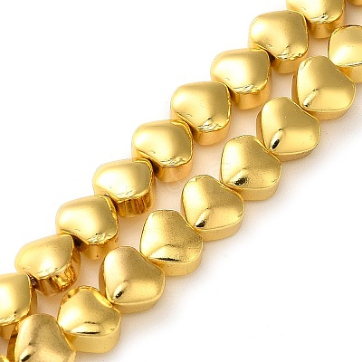 Electroplate Glass Beads Strands EGLA-H109-12-01-1