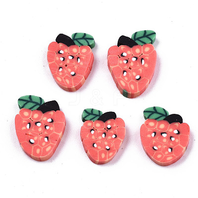Handmade Polymer Clay Cabochons X-CLAY-T016-23-1