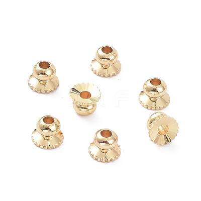 Apetalous Brass Bead Caps KK-K086-20LG-1