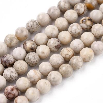 Natural Maifanite/Maifan Stone Beads Strands X-G-F353-10mm-1