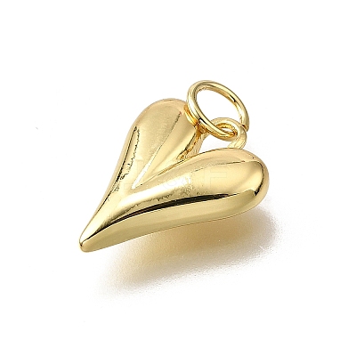 Brass Pendants KK-V011-40G-1