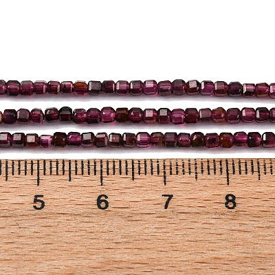 Natural Garnet Beads Strands G-RM241221-K4-1