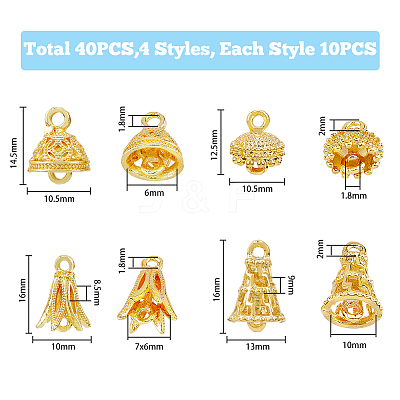 30pcs 3 style Alloy Pendant Bails FIND-HY0002-01-1
